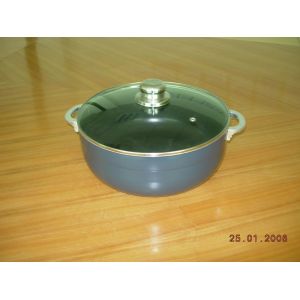 Aluminium Non-Stick Caldero Pot (Glass Cover available)