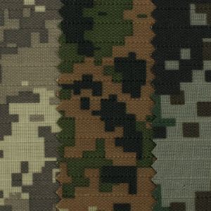 Ripstop Camouflage PU Waterproof Oxford Fabric For Backpack Outdoor Product