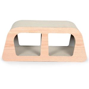 Double Turnals Cat Scratch Lounge Premium Pressed Cardboard Withstand Scratching
