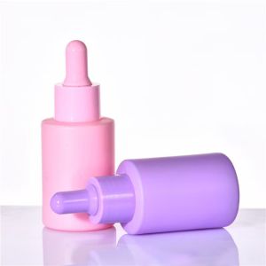 30ml 50ml 100ml Glass Essential Oil Bottle with Dropper Cap