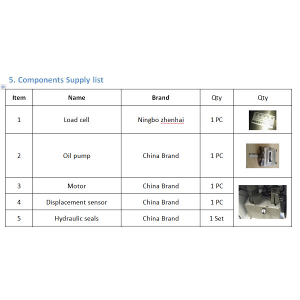 Computer Display Hydraulic Universal Tensile Testing Machine For Universities / Colleges