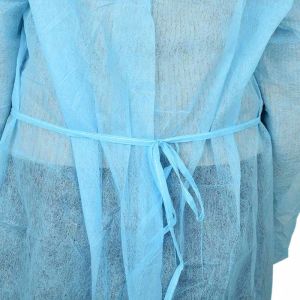 Disposable Hospital Gowns Breathable Apron Elastic Dust Proof Overalls