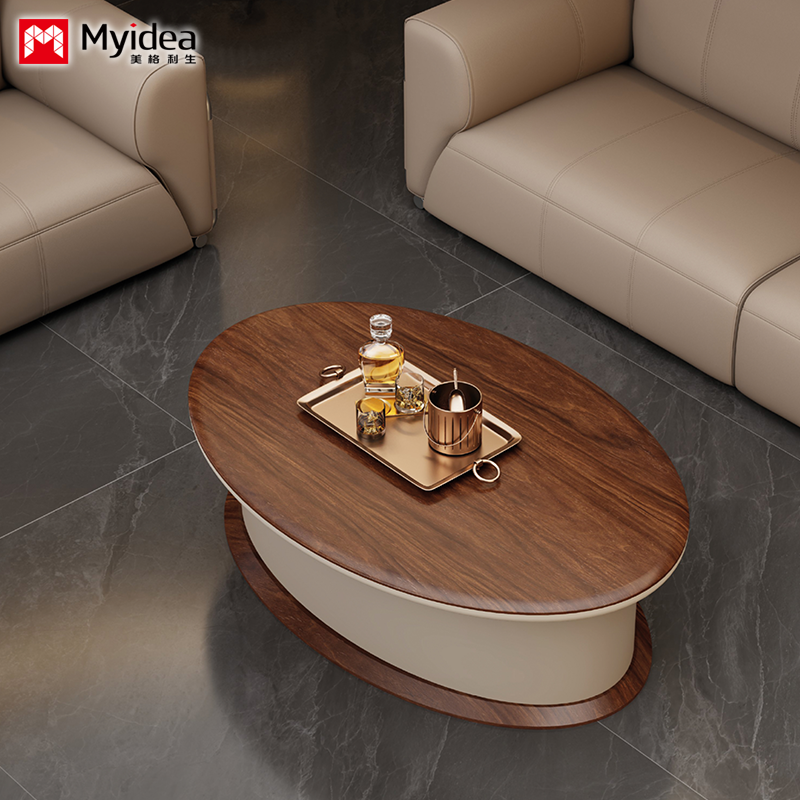 customization Luxurious Office Coffee Table Fashionable Reception Desk for
