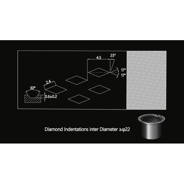 CuSn8 Wrapped Bronze Bearings , Bronze Plain Bearings CuSn6.5P0.1