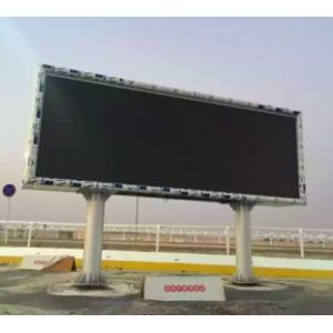 110V / 220V Black Outdoor Led Display Screen Panel For Text