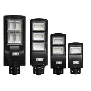 1700lm 48WH Solar Powered LED Street Lights Integrated 120W