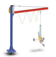Buy Glass Processing 4m Cantilever Lift Crane With Suction Cups at wholesale prices