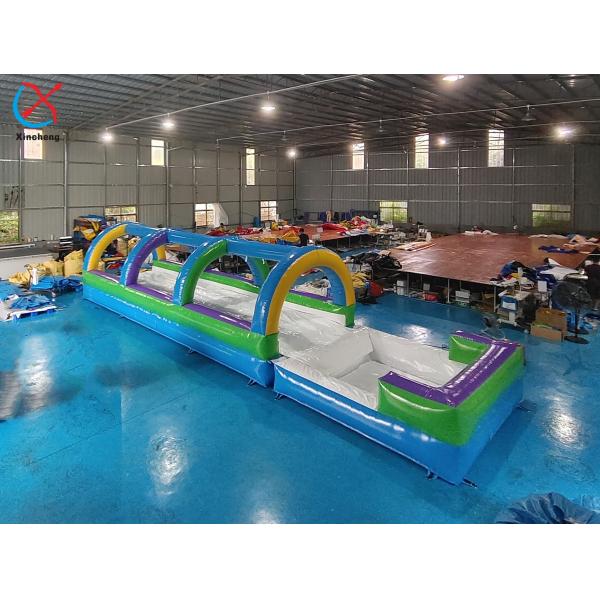 China OEM/ODM Commercial Inflatable Water Slides Inflatable Water Slip With Pool on sale China OEM/ODM Commercial Inflatable Water Slides Inflatable Water Slip With Pool on sale