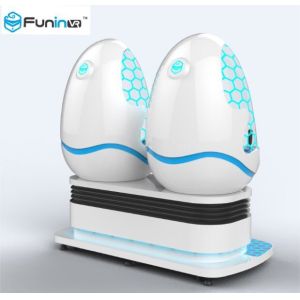Children Entertainment 9D VR Simulator / Virtual Reality Egg Machine