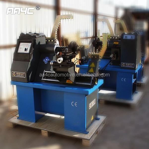 AA4C rim polishing machine with lathe wheel straightening machine rim straightening machineAA-RSM595