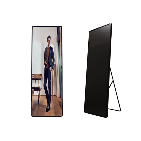 Customizable LED Poster Display with Aluminum Cabinet 128*64 Module Resolution 320x160mm Module Size