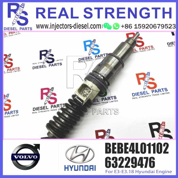 Diesel Fuel Injector BEBE4L01002 BEBE4L01102 For HYUNDAI L Engine Parts 33800-84710 fuel injector repair kit