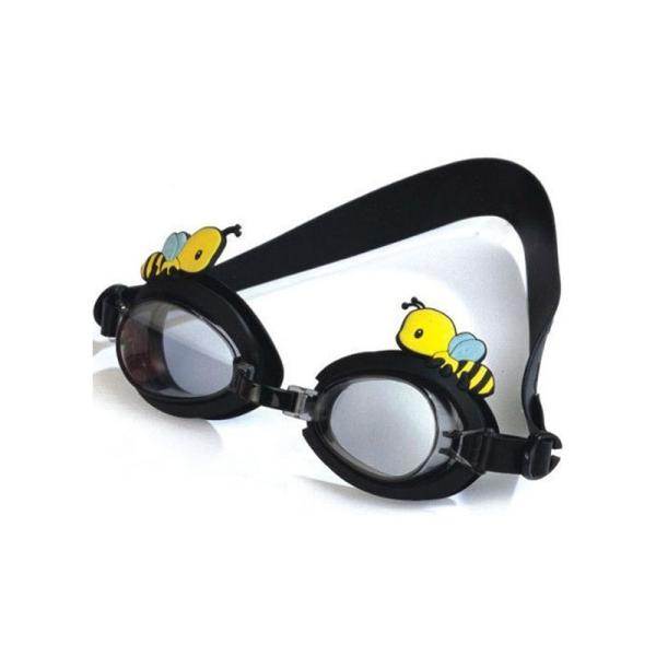 2021 New Custom Logo Print Anti Fog Adjustable Silicone Funny Cartoon Circle Swimming Glasses Eyewear For Kids