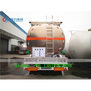 LHD RHD Tri Axle 47cbm Aluminum Alloy Diesel Tank Truck