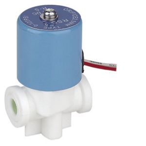 Custom 2L Mini RO Water Machine Plastic Solenoid Valve With Quick Connector