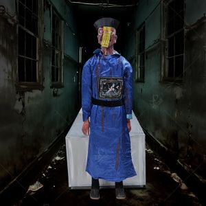 Chinese Halloween Horror Zombie Waterproof Haunted House Props