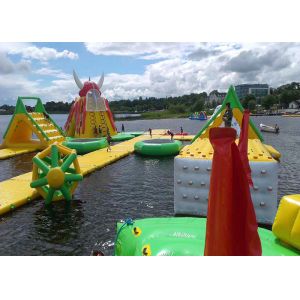 30m × 40m Giant Inflatable Water Park For Children With Customized Logo
