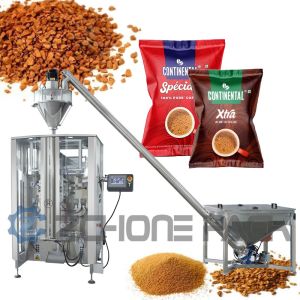Automatic Coffee Packing Machine Vertical Roll Film Bag Making