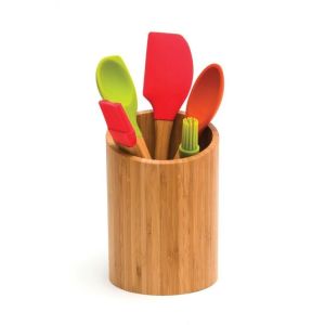 bamboo utensil holder using kitchen tools for high quality
