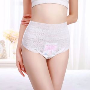 Cotton Disposable Feminine Pads With Adhesive For Sensitive Skin