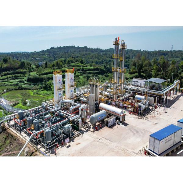 Buy 134 - 200 TPD LNG Liquefaction Plant Skid Mounted Low Consumption at wholesale prices