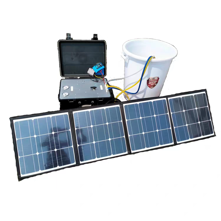Solar-Powered Marine Water Purification System