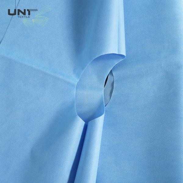 Buy Blue 100% Polypropylene PP Spunbond Non Woven Fabric For Medicals at wholesale prices