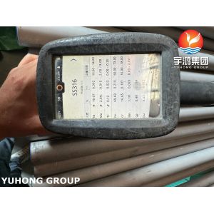 ASME SA213 TP316 S31600 Stainless Steel Seamless Tube For Heat Exchanger