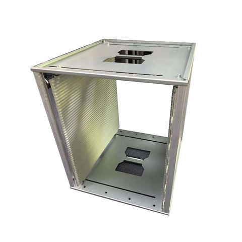 Buy Foldable Standing 10mm Pitch PCB Assembly Magazine Rack Heat Resistance at wholesale prices