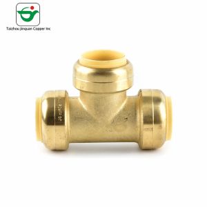 Quality AB1953 Approved 1/2&quot; 3/4&quot; 1&quot; Brass T Connector Fitting for sale