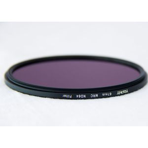 67mm High Definition Camera Lens ND64 Filters With Ultra Slim Anti - Slip