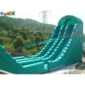 Hot Giant Rent Inflatable Slide / Tarzan Inflatable Zip Line Slide Slip Game For