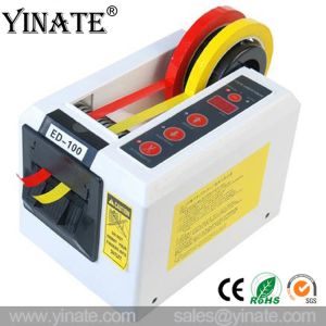 China YINATE ED-100 automatic tape dispenser packing tape cutter machine with automatic cutting function on sale