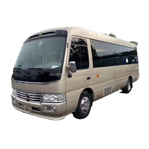 Used Toyota Coaster Bus 2axel Diesel Engine A/C Roller Coaster Passenger LHD/Rhd