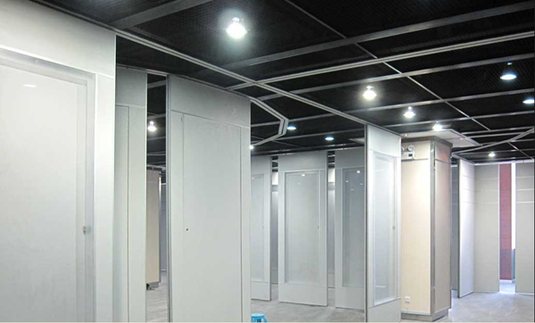 Aluminium Movable Wall Panels Exhitibition Partition System For Acoustic Door