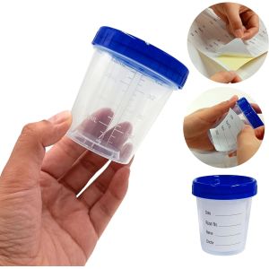 Disposable Specimen Cups| High-Grade Silicone, Sterile, Individually Wrapped