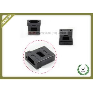 Orange Color Optical Fiber Jumper 12 Core 0.10dB Reability For Medical Sensing