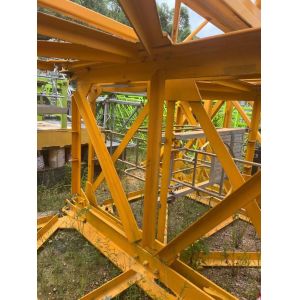 Maximum Lifting Height 50-100m Used Tower Crane W6515-8 with 23b Dismountable