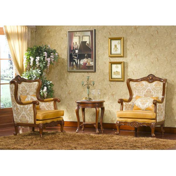 Apricot Modern Classic Leisure Armchair Bedroom Balcony Furniture