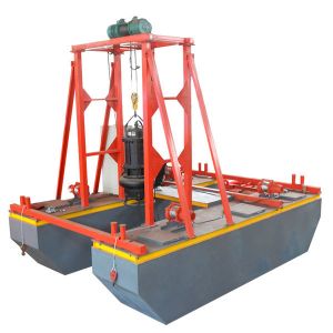 China River Submerge Sand Dredger With Dredging Sand Pump on sale