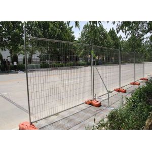 Easily Assembled Powder Coating Temp Construction Fencing