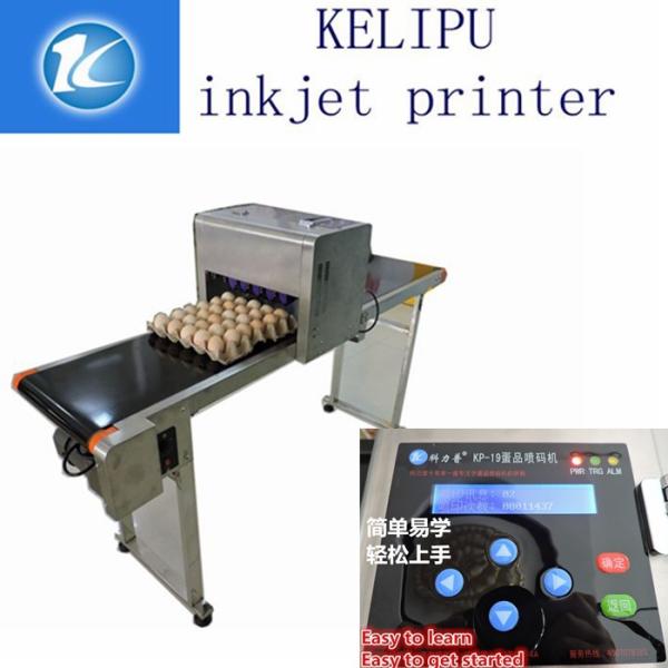 Automatic Egg Printing Machine For Date , Time , Serial Number
