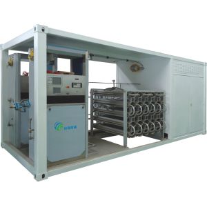 Automatic Mobile LNG Filling Skid Mounted Equipment 1.6mpa