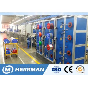 ISO9001 3000mm Pitch Fiber Optic Ribbon Cat6 Cable Making Machine