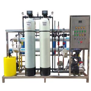 FRP Containerised Water Treatment Plant , Sea Water Desalination Machine