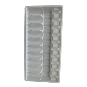 PET Ampoule Tray Customized Medication Water Injection Ampoule Tray