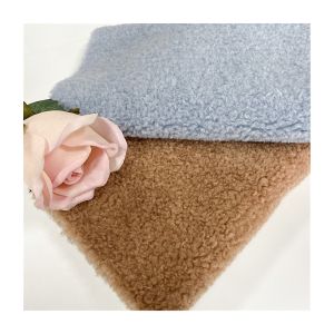 390gsm Polyester Sherpa Fleece Fabric