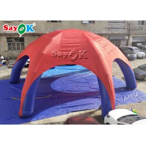 Air Inflatable Tent 6 Legs Inflatable Spider Dome Tent With Blower For