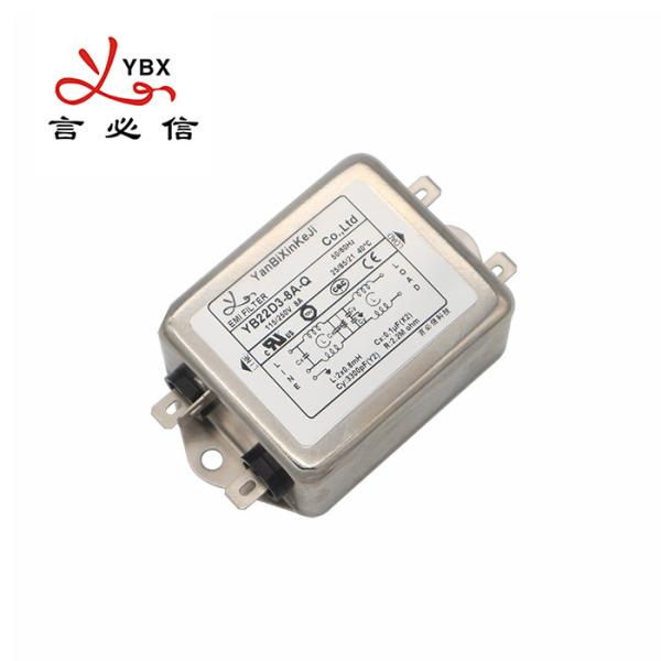 YB22D3 EMI Filters Single Phase Power Filter For Mechanical Equipment