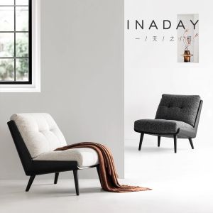 Simple Leather Single Sofa Chair Modern Cowhide Leisure Atmospheric Chair Small